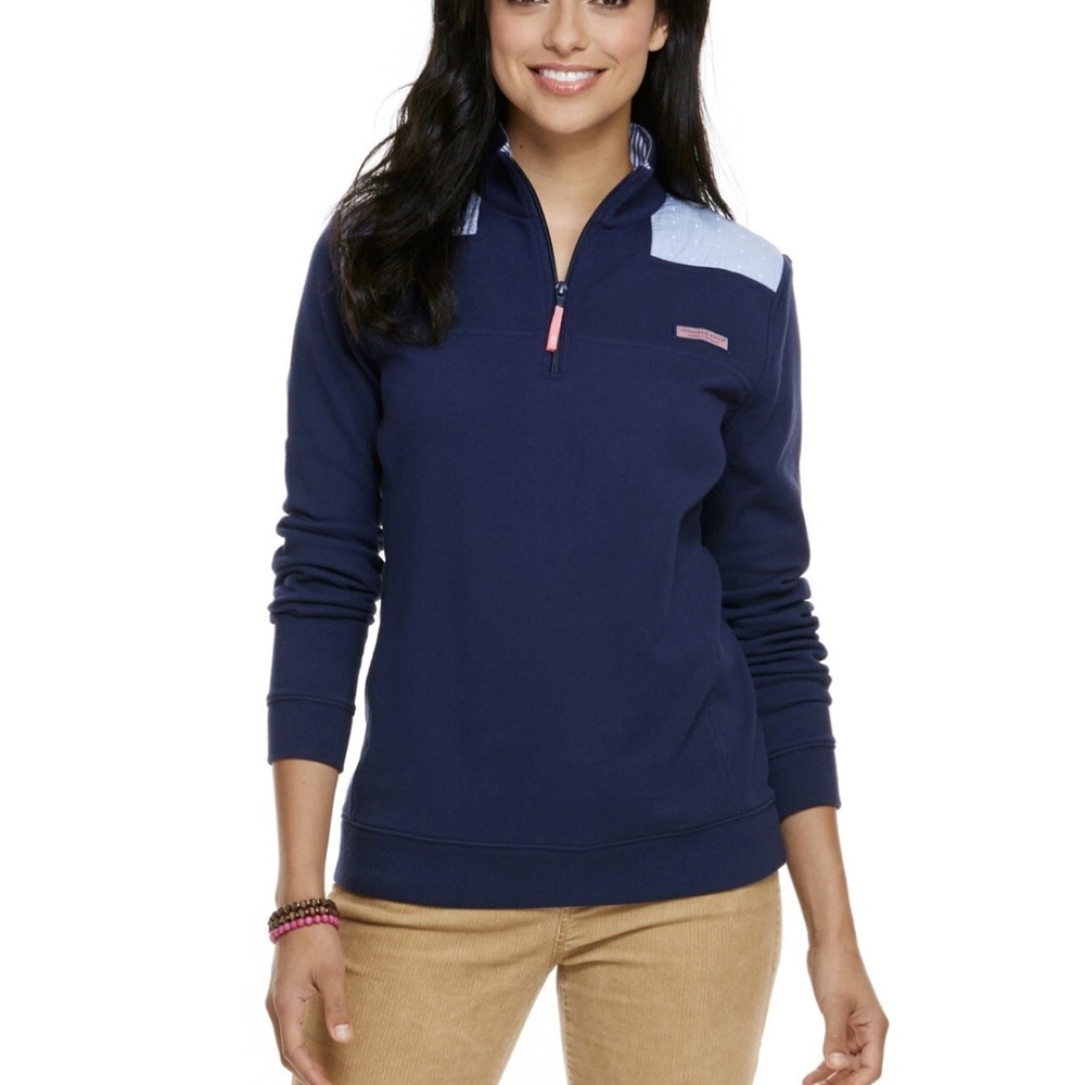 Vineyard Vines Polkadot Striped Shep Sweater